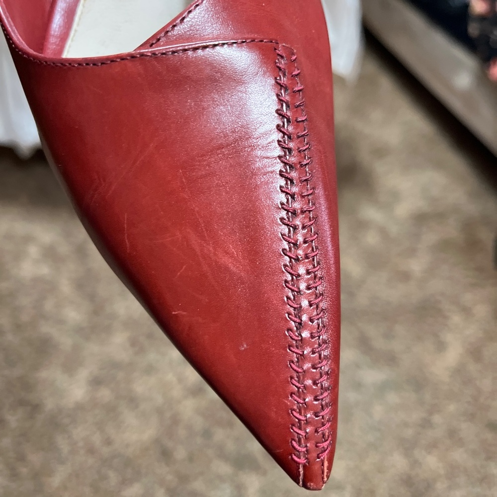 Cole Haan Country Pointy Leather Pump - Picture 6 of 6